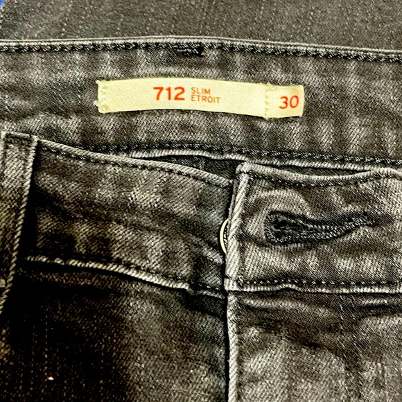 Levi’s jeans 712 slim waist 30 - Picture 2 of 2